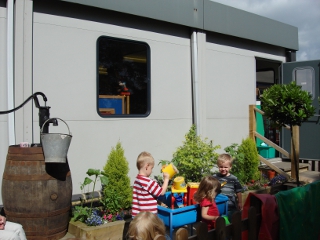 Hunsdon Pre-School garden